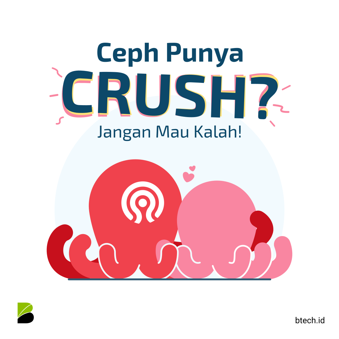 Kenali komponen algoritma CRUSH yang dipakai oleh CEPH dan Keuntungannya