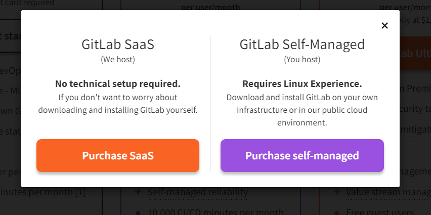 Apa Beda License GitLab SaaS dengan License GitLab Self-Managed?